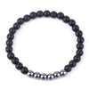 Matte Onyx Bracelet 2pcs 8''