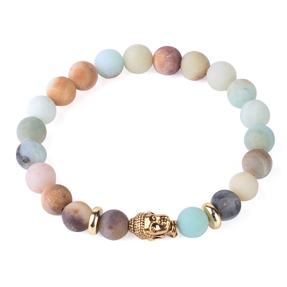 Matte Amazonite Bracelets 7''