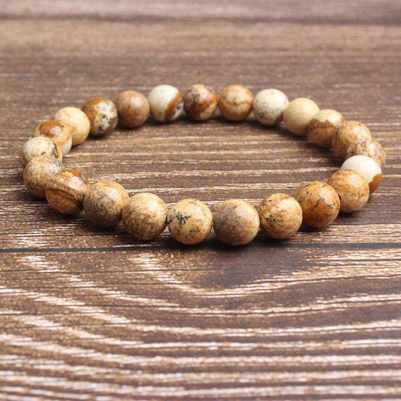 Picture Jasper Bracelet 8''