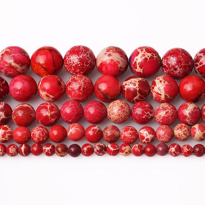 Red Sea Sediment Jasper Beads 4mm 6mm 8mm 10mm 12mm