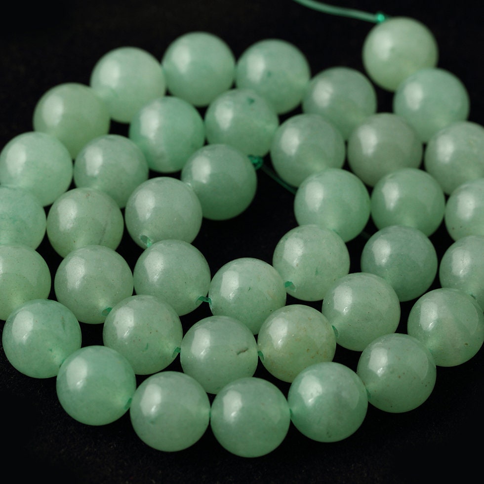 Green Aventurine 4mm 6mm 8mm 10mm 12mm 15''