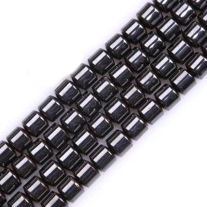 Hematite Tube Beads 6mm 8mm 10mm 12mm