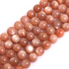AAA Genuine Sunstone Beads 4mm 6mm 8mm 10mm 15''