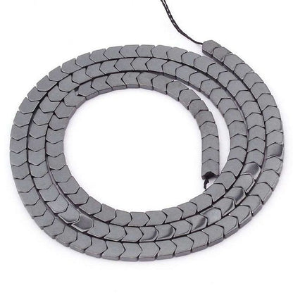Hematite Arrow Beads 3x3mm