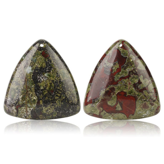 Dragon Bloodstone Pendant 2pcs