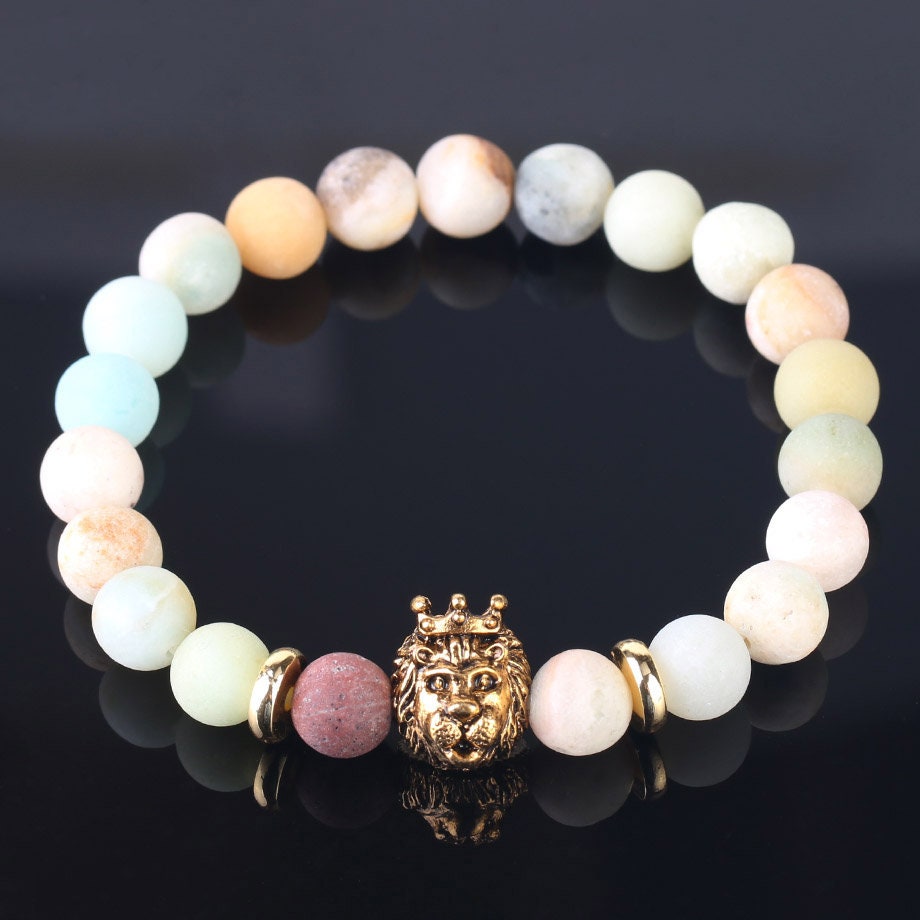 Matte Amazonite Bracelets 7''