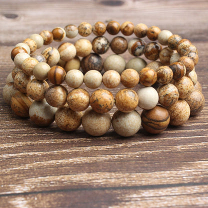 Picture Jasper Bracelet 8''