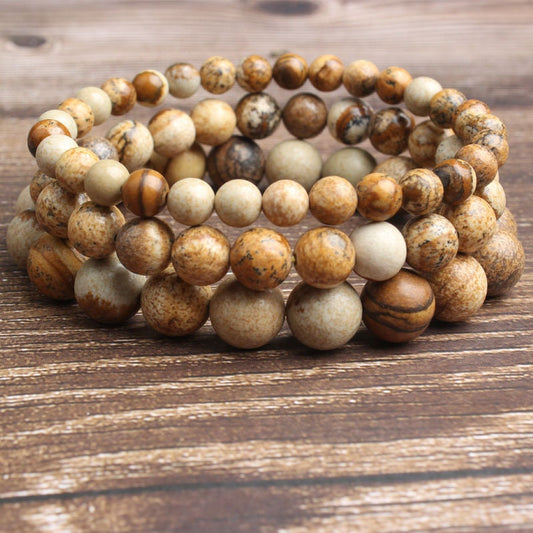 Picture Jasper Bracelet 8''