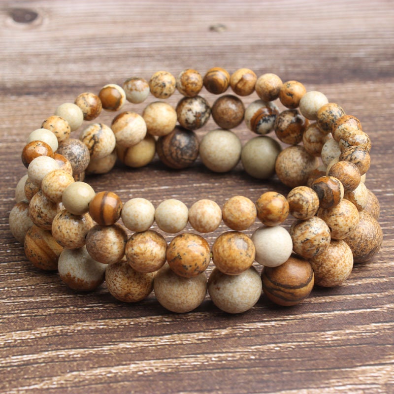 Picture Jasper Bracelet 8''