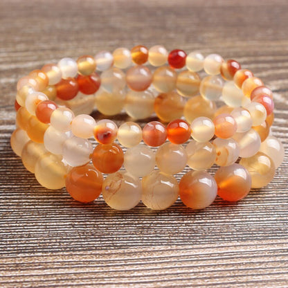 Bracelet Cornaline 8''