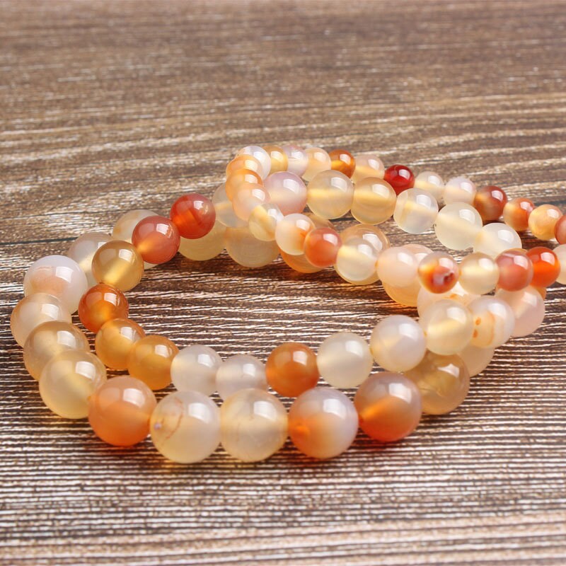 Bracelet Cornaline 8''