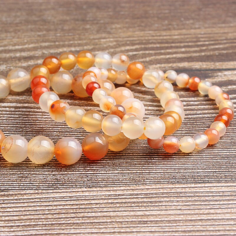 Bracelet Cornaline 8''