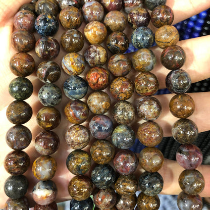 Pietersite Beads 4mm 6mm 8mm 10mm 15''