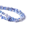 Perles pépites d'aventurine bleue 4-10 mm 32''