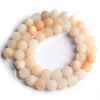 Light Pink Aventurine Matte , Natural Gemstone , Round Stone  6mm 8mm 10mm