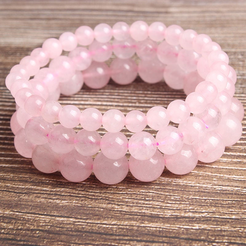 Rose Quartz Bracelet 8''