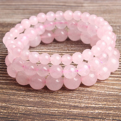 Rose Quartz Bracelet 8''