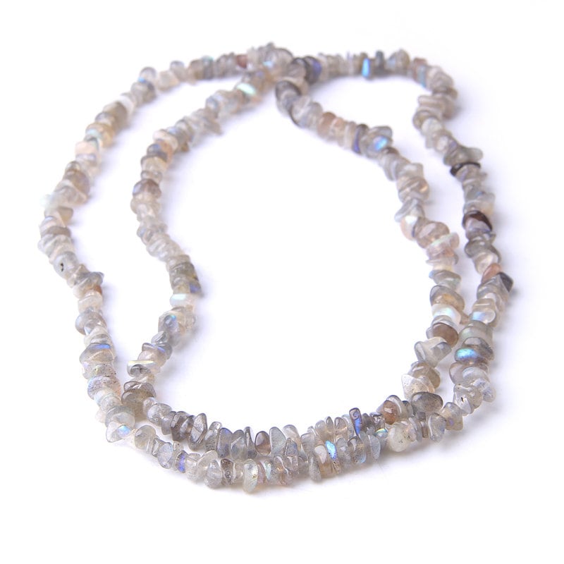 Labradorite Chips Nugget Beads 4-10mm 32''