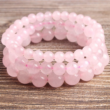 Rose Quartz Bracelet 8''