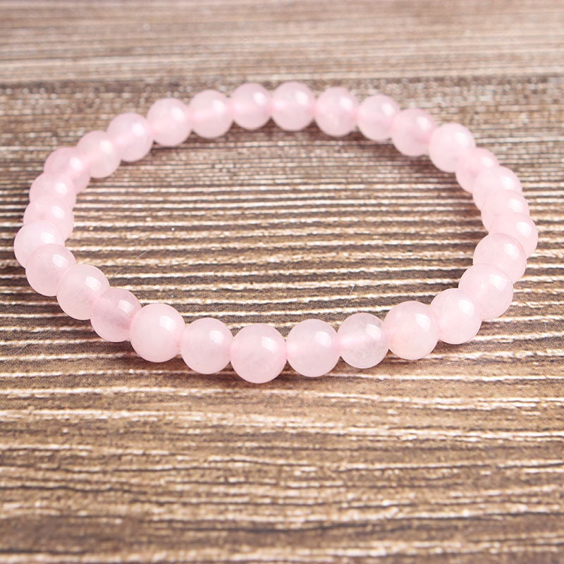 Rose Quartz Bracelet 8''