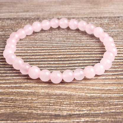 Rose Quartz Bracelet 8''