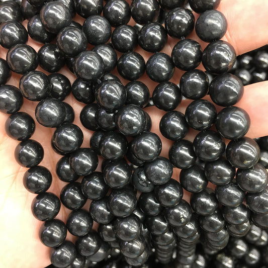 Shungite Beads 15''