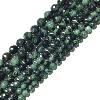Kambaba Jasper Faceted Beads 6mm 8mm 10mm 15''