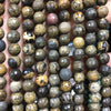 Artistic Jasper Faceted Beads 8mm 10mm 15''