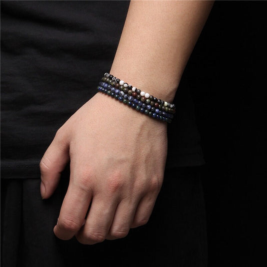 4mm Stone Bracelet 8''