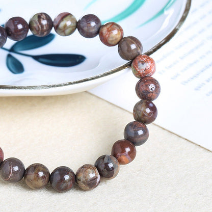 Rainforest Agate Bracelet 8''