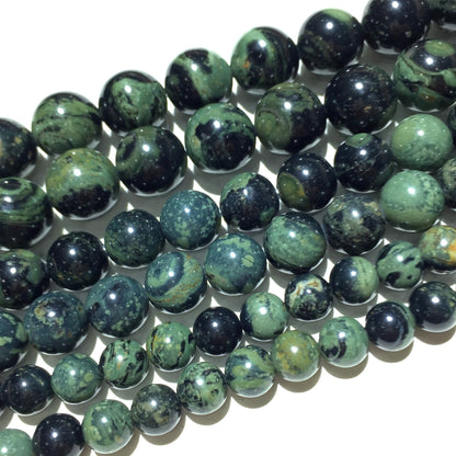 Green Kambaba Jasper Beads 4mm 6mm 8mm 10mm 12mm 15''