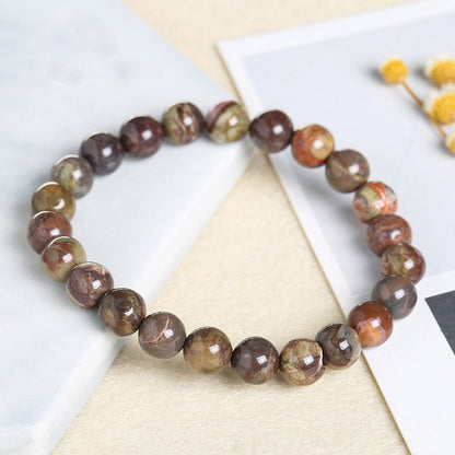 Rainforest Agate Bracelet 8''