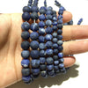 Sodalite Matte Beads Natural Gemstone Beads 4mm 6mm 8mm 10mm 12mm 15''