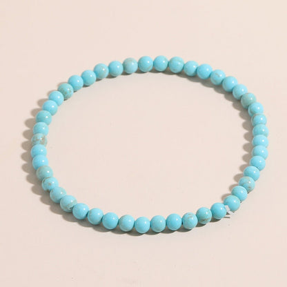 4mm Beads Bracelet 8''