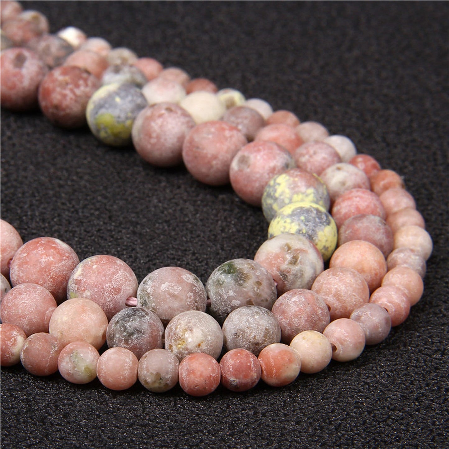 Red Plum Jasper Matte Beads 6mm 8mm 10mm 15''