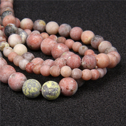 Red Plum Jasper Matte Beads 6mm 8mm 10mm 15''