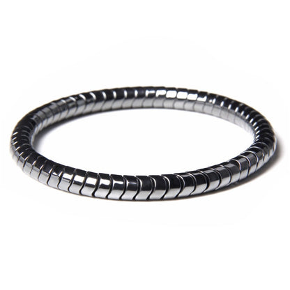 Bracelet en pierre d'hématite 6 mm 8''