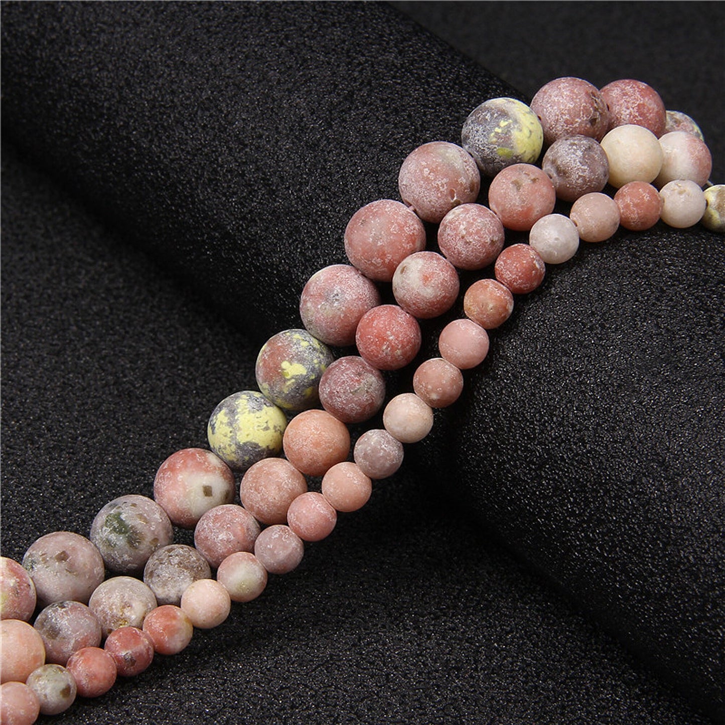 Red Plum Jasper Matte Beads 6mm 8mm 10mm 15''