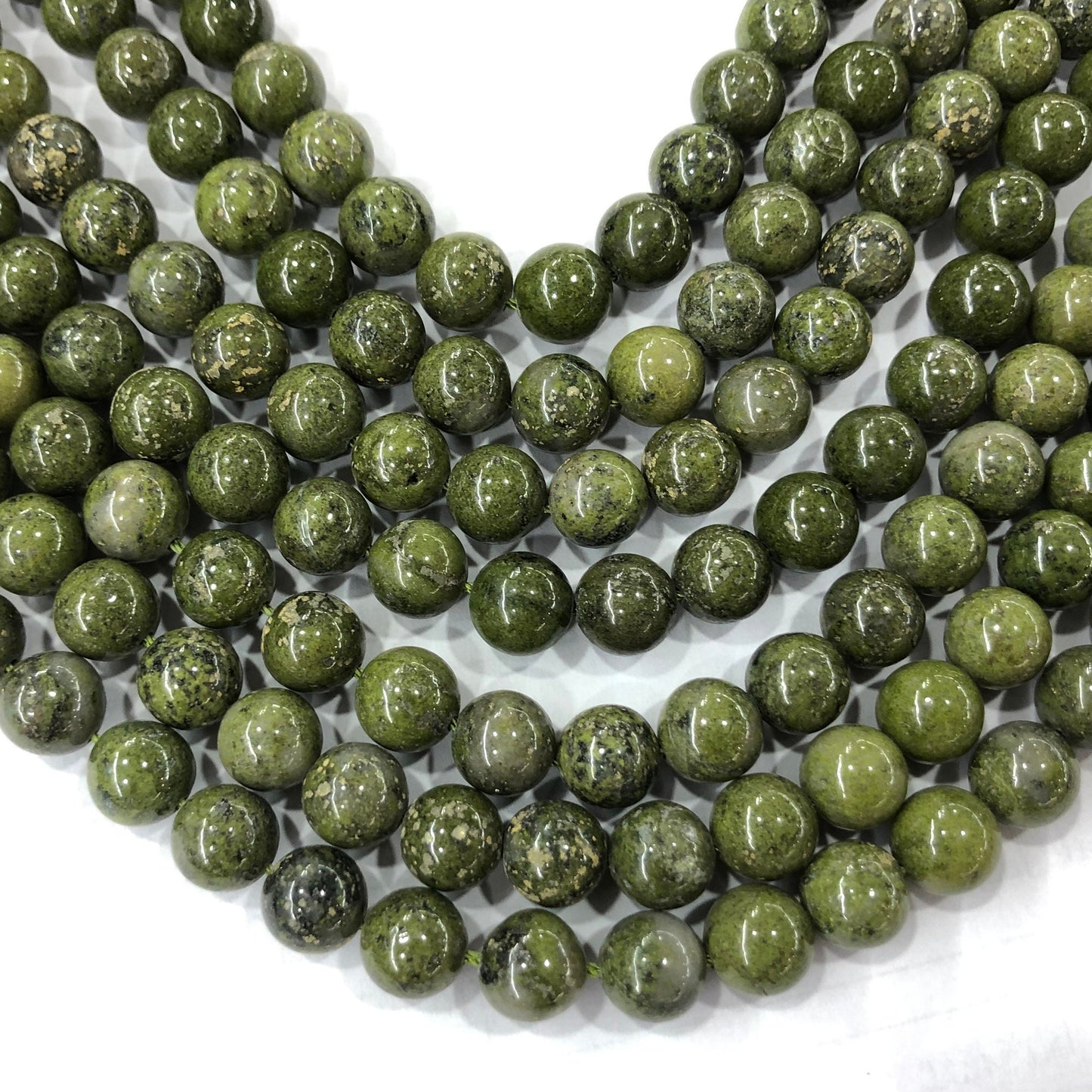 Green Epidote Beads 6mm 8mm 10mm 15''