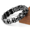 Magnetic Hematite Stone Bracelet Bangles 7''