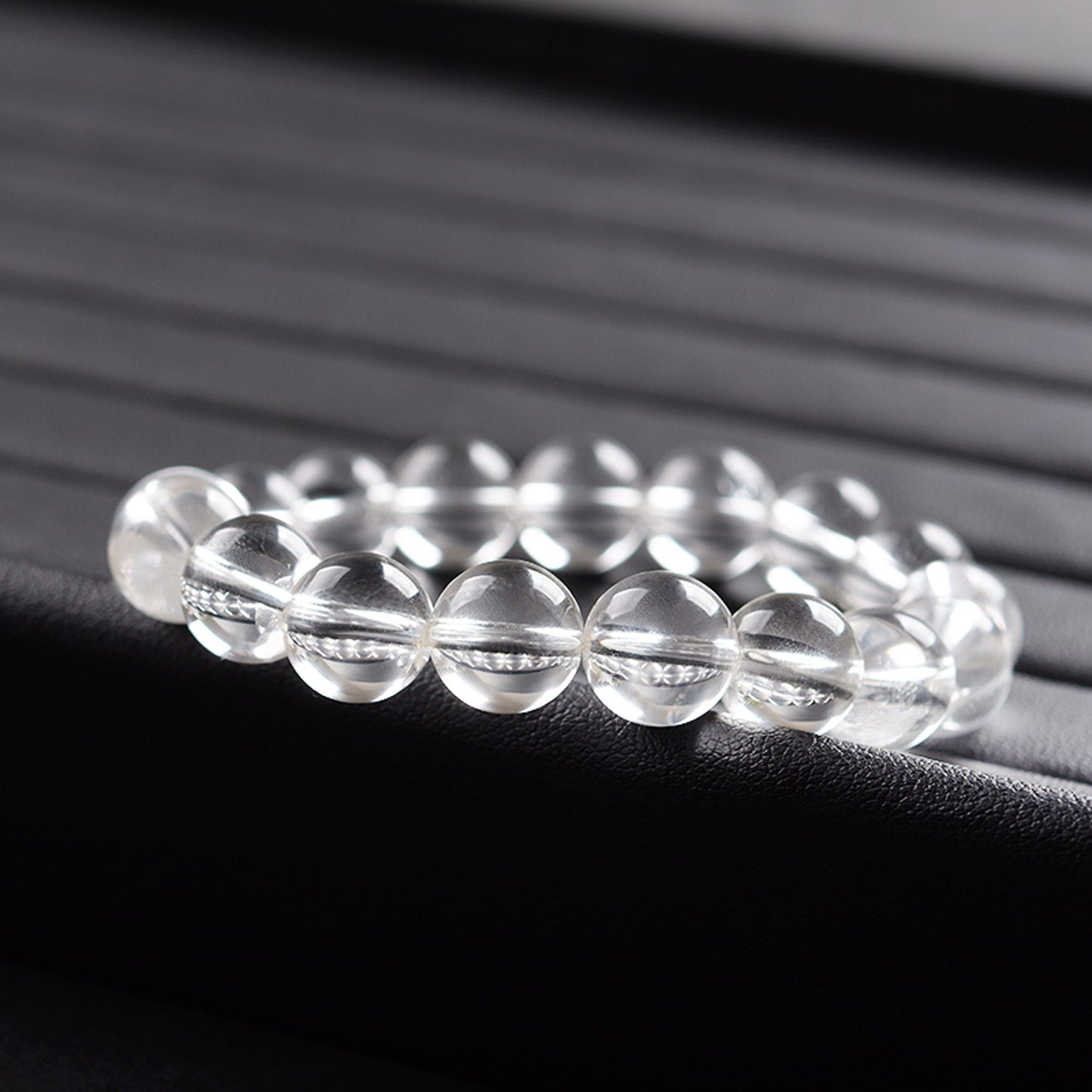 Bracelet en cristal de quartz 8''