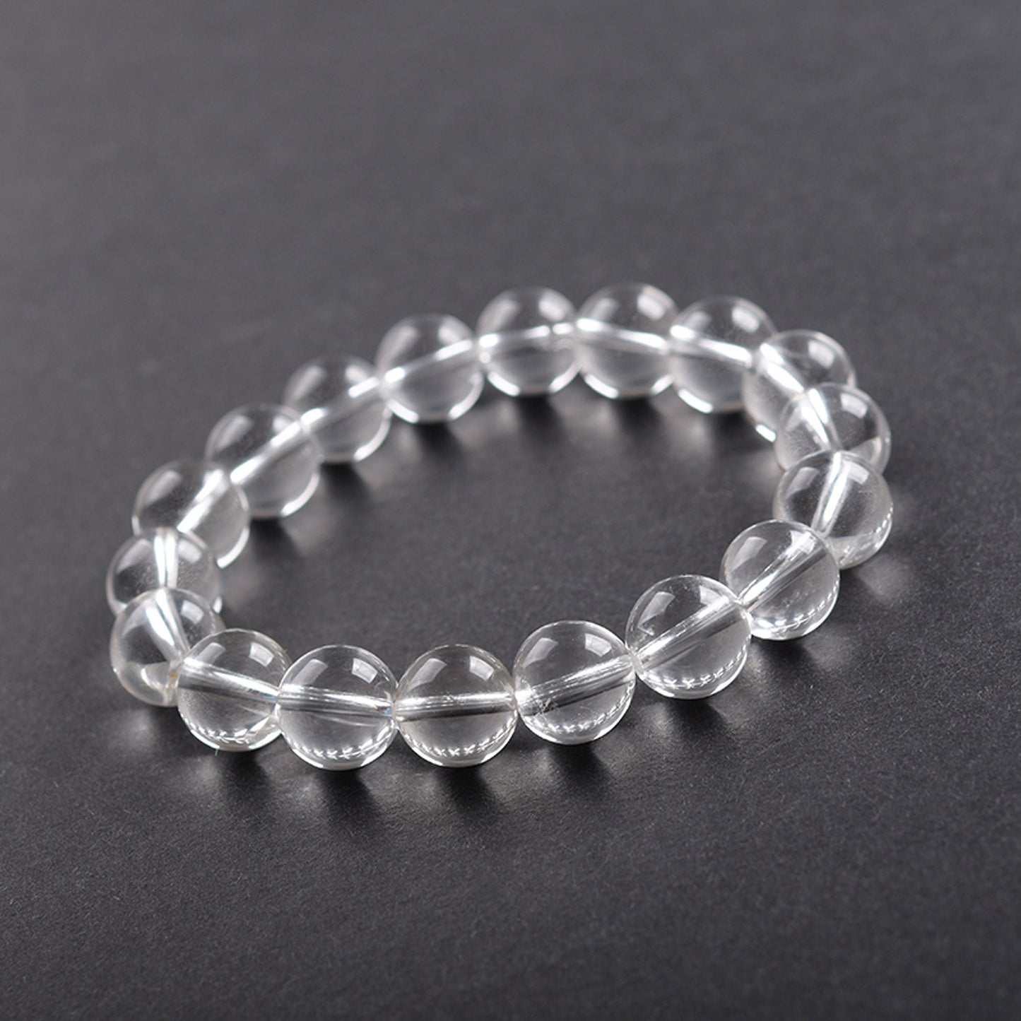 Bracelet en cristal de quartz 8''