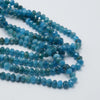 3x5mm Blue Apatite Faceted Beads 15''