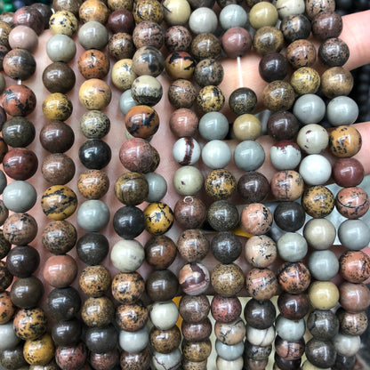 Grass Jasper Beads 6mm 8mm 10mm 15''