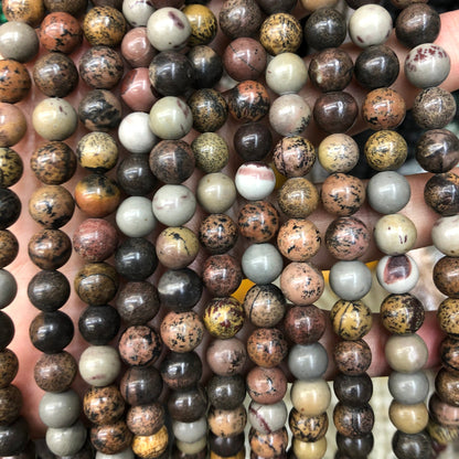 Grass Jasper Beads 6mm 8mm 10mm 15''