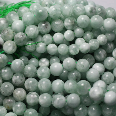Green Angelite Beads 4mm 6mm 8mm 10mm 12mm 15''