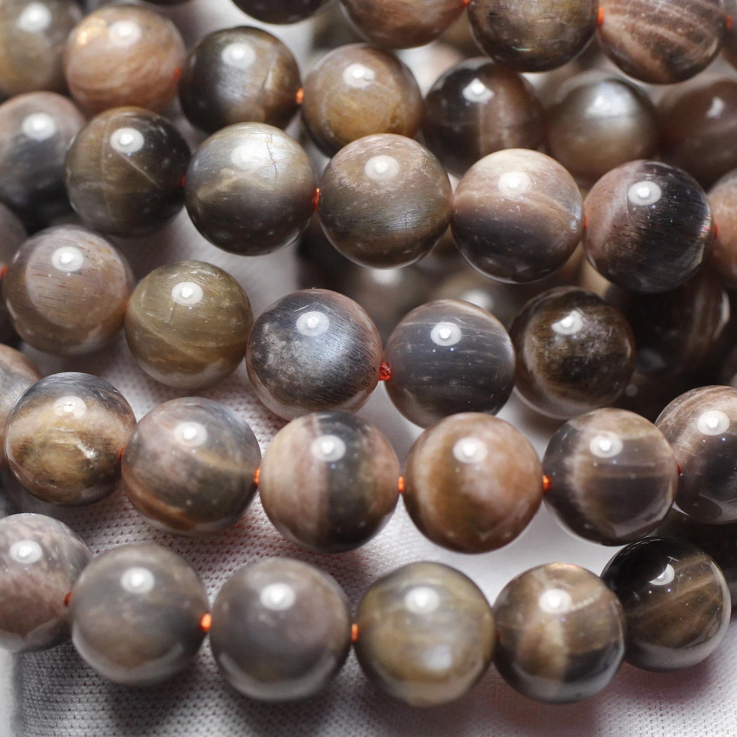 Gray Sunstone Bracelet 8''