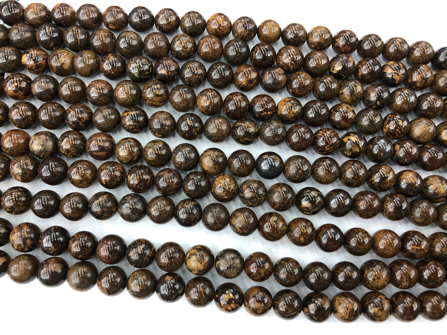 Bronzite Beads 4mm 6mm 8mm 10mm 12mm 15''