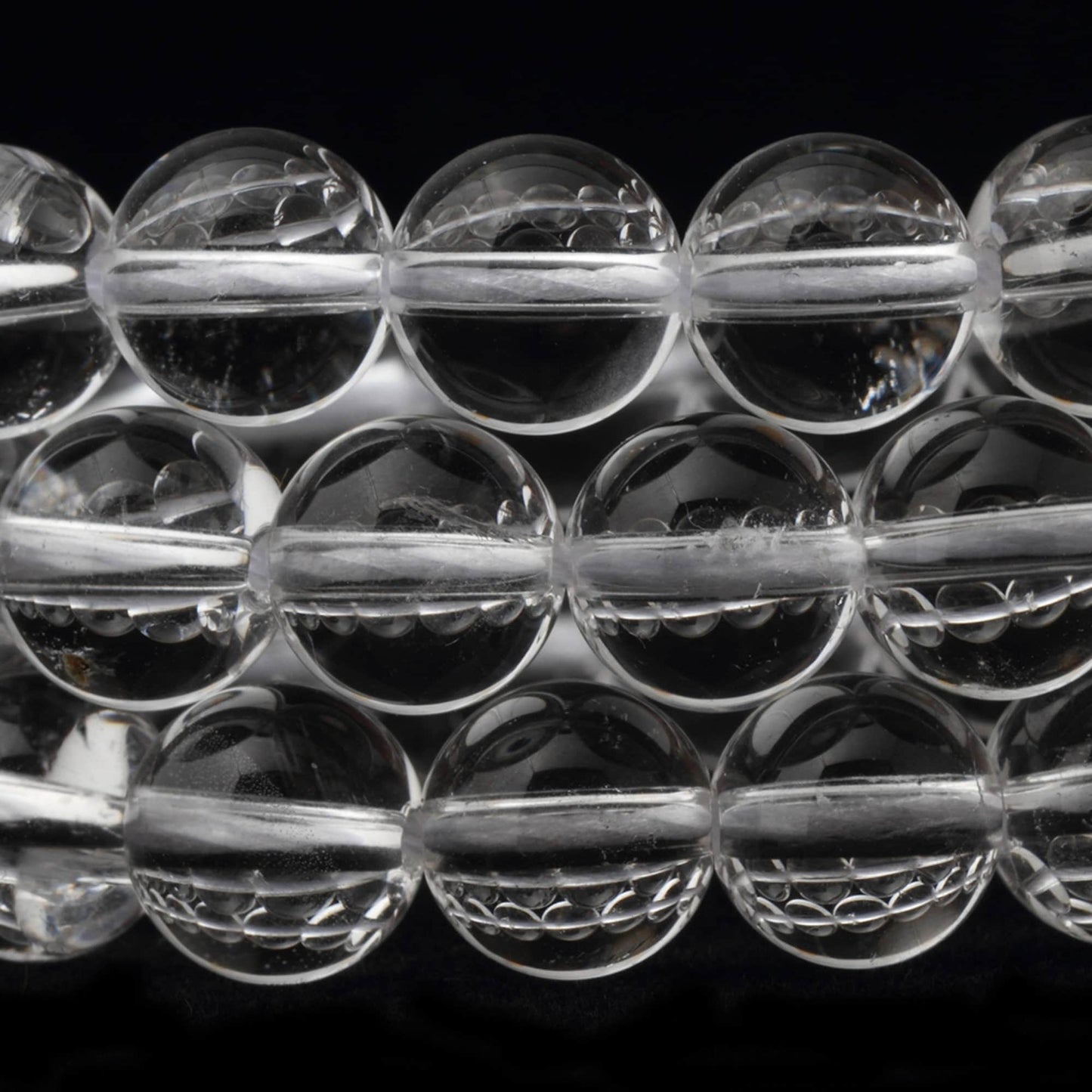 Clear Crystal Quartz Stone Beads 4mm 6mm 8mm 10mm 12mm 14mm 15''