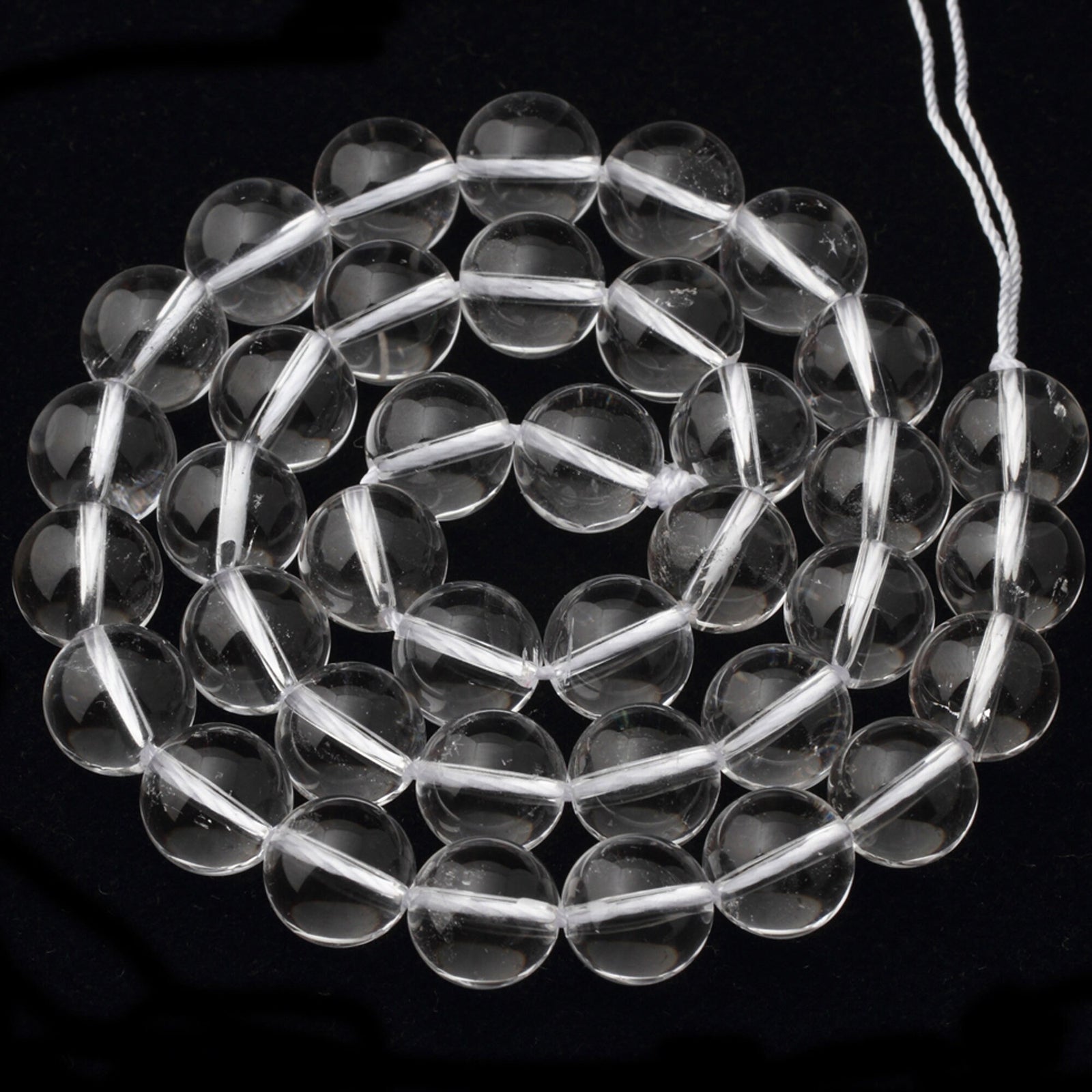 Clear Crystal Quartz Stone Beads 4mm 6mm 8mm 10mm 12mm 14mm 15''